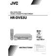 JVC HRDVS3U Instrukcja Obsługi