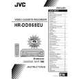JVC HR-DD868EU Instrukcja Obsługi