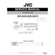 JVC KD-G414 Instrukcja Serwisowa