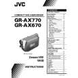 JVC GR-AX770EK Instrukcja Obsługi