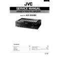 JVC AX550BK Instrukcja Serwisowa