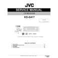 JVC KD-G417 for EE Instrukcja Serwisowa