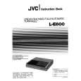 JVC L-E600 Instrukcja Obsługi