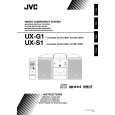 JVC UX-S1 for EE Instrukcja Obsługi