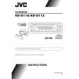 JVC KD-G113 for AU Instrukcja Obsługi