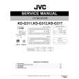 JVC KD-G311 Instrukcja Serwisowa