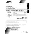 JVC KD-G3E Instrukcja Obsługi