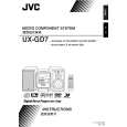 JVC UX-GD7UX Instrukcja Obsługi