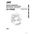 JVC AV-P960E Instrukcja Obsługi