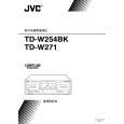 JVC TD-W254BK Instrukcja Obsługi