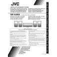 JVC SX-A305EU Instrukcja Obsługi