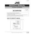 JVC AV25P8TEE Instrukcja Serwisowa