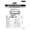 JVC KDGT7 Instrukcja Serwisowa
