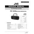 JVC RCX230 Instrukcja Serwisowa