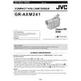 JVC GR-AXM241U Instrukcja Obsługi