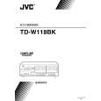 JVC TD-W118BK Instrukcja Obsługi