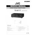 JVC TDW777 Instrukcja Serwisowa