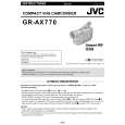 JVC GR-AX770U Instrukcja Obsługi