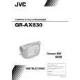 JVC GR-AX830U Instrukcja Obsługi